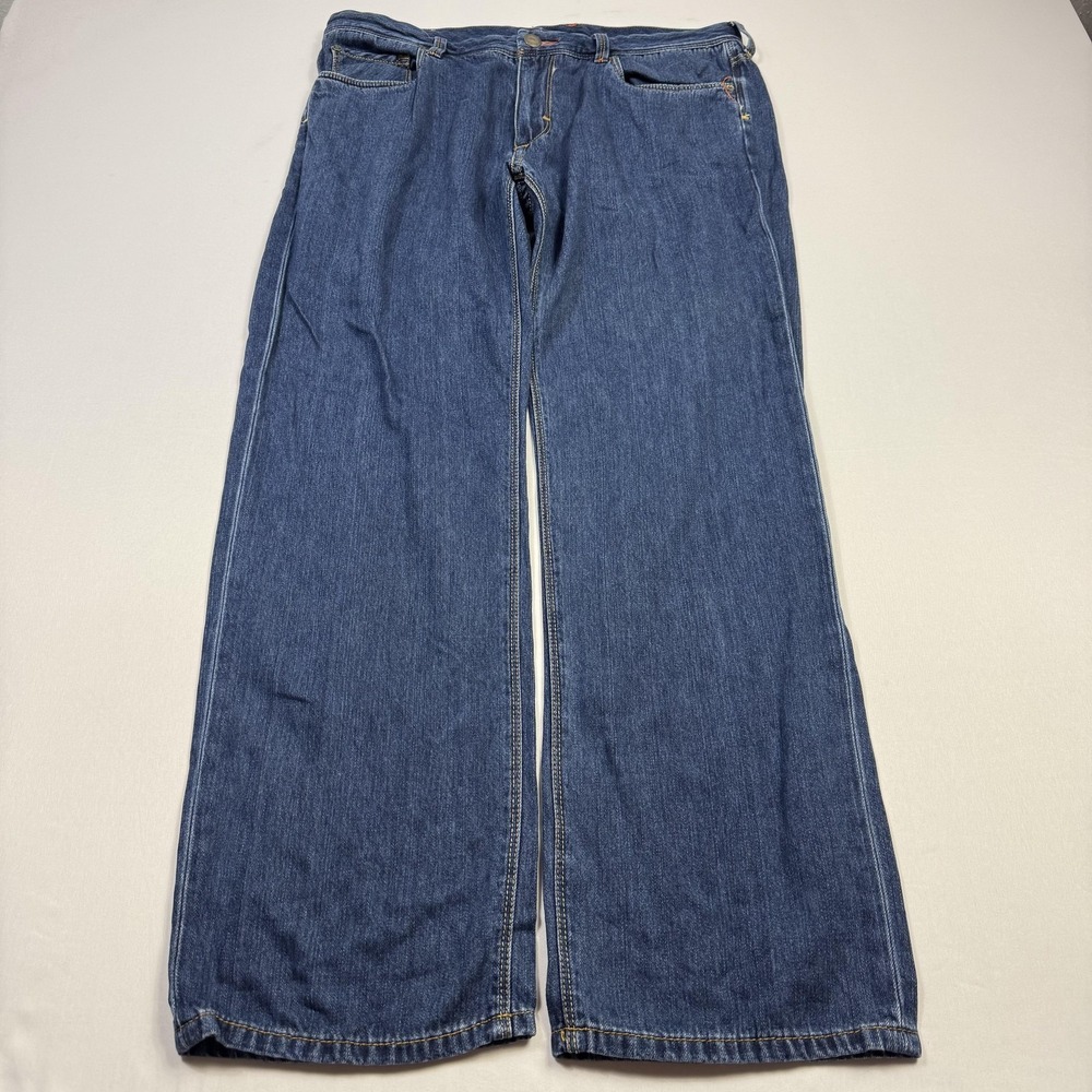 Tommy‎ Bahama Jeans Mens 36x30 Blue Standard Relaxed Tencel Straight Leg Denim